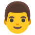 Emoji Homem no Google