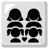Family: Woman, Woman, Girl, Girl emoji on Google