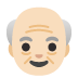 Emoji Lelaki tua: ton kulit cerah pada Google