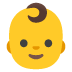 Emoji Neonato su Google