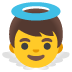Putte-Emoji auf Google