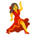 Woman Dancing emoji on Google