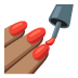 Nail Polish: Medium Skin Tone emoji on Google