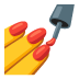 Nail Polish emoji on Google