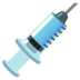 Google での 注射器 絵文字