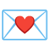 Emoji Lettera d’amore su Google