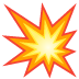 Collision emoji on Google