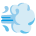Dashing Away emoji on Google