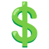 Emoji Dollaro su Google