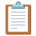 Clipboard emoji on Google