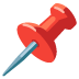 Pushpin emoji on Google