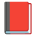 Emoji Libro chiuso su Google