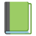 Green Book emoji on Google