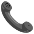 Telephone Receiver emoji on Google
