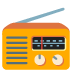 Radio emoji on Google