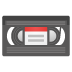 Videocassette emoji on Google