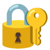 Locked with Key emoji on Google