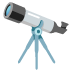 Teleskop-Emoji auf Google
