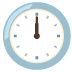 Twelve O’clock emoji on Google