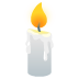 Emoji Lilin di Google