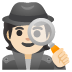 Emoji Detective: carnagione chiara su Google