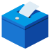 Ballot Box with Ballot emoji on Google