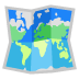 World Map emoji on Google