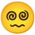 Emoji Faccina con occhi a spirale su Google