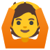 Person Gesturing OK emoji on Google