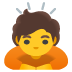 Sich verbeugende Person-Emoji auf Google