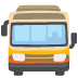 Oncoming Bus emoji on Google