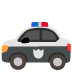 Emoji Macchina della polizia su Google