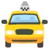Oncoming Taxi emoji on Google