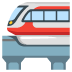 Monorail-emoji op Google