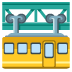 อีโมจิ รถไฟสะพานแขวน บน Google