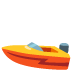 Speedboat emoji on Google