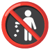 No Littering emoji on Google