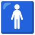 Emoji Tandas lelaki pada Google