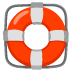 Rettungsring-Emoji auf Google
