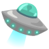 Flying Saucer emoji on Google