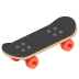 Skateboard emoji on Google