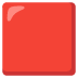 Emoji Persegi merah pada Google