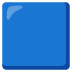 Blue Square emoji on Google