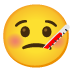 Emoji Faccina con termometro su Google