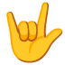 Emoji Gerak isyarat cinta kamu pada Google