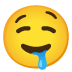 Drooling Face emoji on Google
