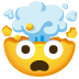 Exploding Head emoji on Google
