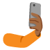 Selfie: Medium-Dark Skin Tone emoji on Google