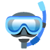 Емодзі Маска з трубкою на Google
