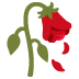 Wilted Flower emoji on Google